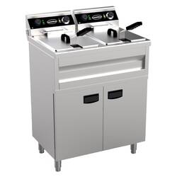 CombiSteel Elektro Friteuse 2x9l