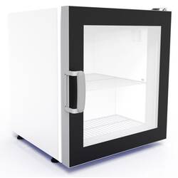 CombiSteel Tischmodell Tiefkühlschrank Mit Glastür für Eis