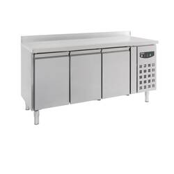 CombiSteel Kühltisch Aufkantung 3 Türen