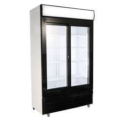 CombiSteel Kühlschrank Mit Schiebeglastüren Bez-750 Sl
