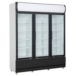 CombiSteel Kühlschrank 3 Glastüren