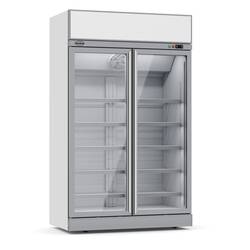 CombiSteel Kühlschrank 2 Glastüren Ins-1000r