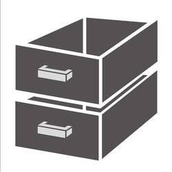 CombiSteel Schubladenblock 1/2 Monoblock Soft Closing