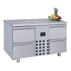 CombiSteel 700 Kühltisch 4 Schubladen Monoblock