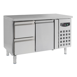 CombiSteel 700 Kühltisch 1 Tür Und 2 Schubladen