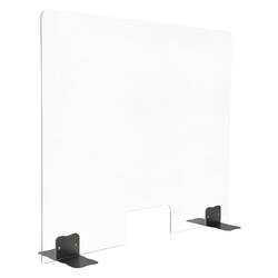 CombiSteel Schutzwand Mit Durchreiche 650x850mm