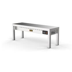 CombiSteel Aufsatzbord Keramisch Beheizt 1 Stufig
