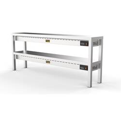CombiSteel Aufsatzbord Keramisch Beheizt 2 Stufig 1600 Mit 8 Heaters Of 250w