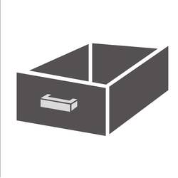 CombiSteel Schubladenreihe 1 Schube für Tisch 700