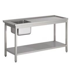 CombiSteel Zulauftisch Grundboden 1200 für 7280.0045-0046-0050-0055-0060-0065