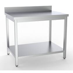 CombiSteel 600 Arbeitstisch Grundboden Aufkantung Selbstmontage 1400