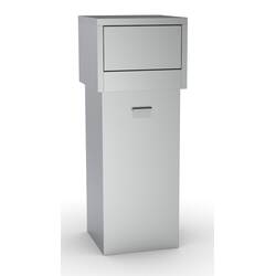 CombiSteel Edelstahl Mülleimer 80l