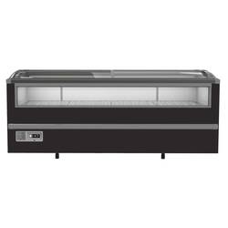 CombiSteel Supermarkt Tiefkühltruhe Schwarz 2125