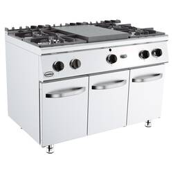 CombiSteel Base 700 Glühplattenherd Gas 4 Br.