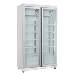 CombiSteel Kühlschrank 2 Glastüren Avl-785r