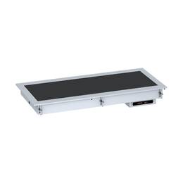 CombiSteel Einbau Heizplatte Keramik 4/1 - Schwarz