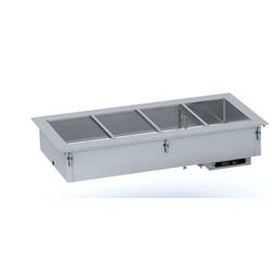 CombiSteel Einbau Bain-marie 4/1 - Automatische Wasserbefüllung