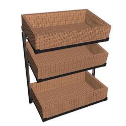 CombiSteel Brotkorb Etagere 3 Hoog Breed
