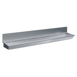 CombiSteel Edelstahl Waschbecken Doppelt 1200x425x165mm