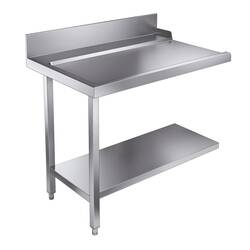 CombiSteel Ablauftisch Grundboden 1100 Links für 7280.0045-0046