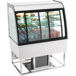 CombiSteel Einbaukühlvitrine 140l Schiebetüren
