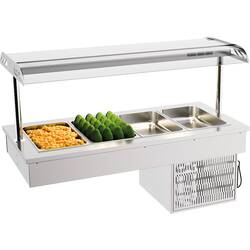 CombiSteel Einbaukühlwanne 4/1