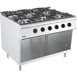 CombiSteel Base 900 Gasherd 6 Br.