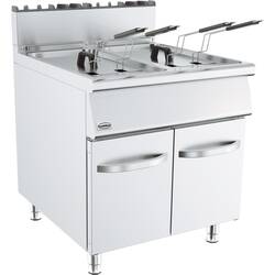 CombiSteel Base 900 Friteuse Gas 2x19l
