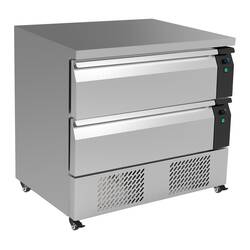 CombiSteel Kühl-/tiefkühltisch 2 Schubladen 4x 1/1gn