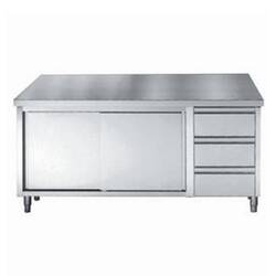 CombiSteel 700 Arbeitstisch Schiebetüren Schubladen 2000