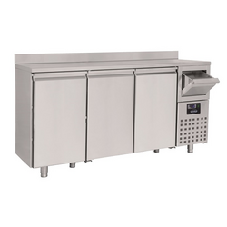 CombiSteel 600 Kühltisch 3 Türen  Mit Schublade für Kaffee