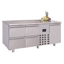 CombiSteel 700 Kühltisch 1 Tür Und 4 Schubladen Monoblock