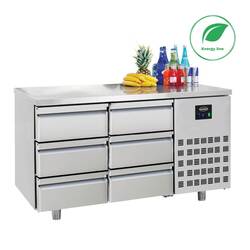 CombiSteel 700 Kühltisch 6 Schubladen