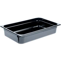 Stalgast Gastronormbehälter Serie Premium, schwarz, Polycarbonat, GN 1/1