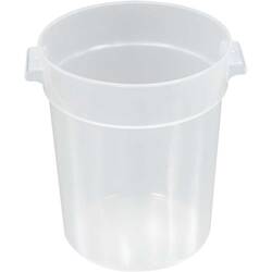 Vorratsbehälter rund, transparent, 20 Liter