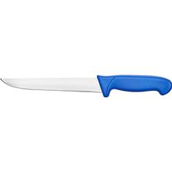Küchenmesser Premium, HACCP, Griff blau, Edelstahlklinge 18 cm