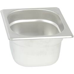 Stalgast Edelstahl Gastronormbehälter Serie STANDARD, GN 1/6 (200mm)