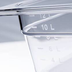 Stalgast Gastronormbehälter Serie Premium, Polycarbonat, GN 1/4 (150 mm)