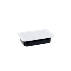 Stalgast Gastronormbehälter, Serie STANDARD, Polycarbonat, schwarz, GN 1/4 (65 mm)