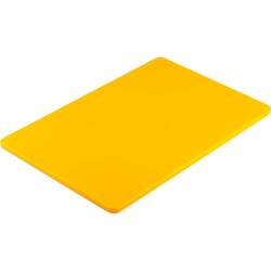 Schneidbrett, HACCP, Farbe gelb, 450 x 300 x 13 mm (BxTxH)