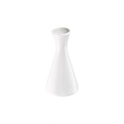 Stalgast 6 Blumenvasen, reinweißes Hotelporzellan, Serie Isabell, H. 14 cm