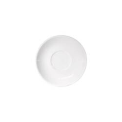 Stalgast 12 Untertassen für Kaffeetassen, reinweißes Hotelporzellan, Serie Isabell, Ø 14 cm
