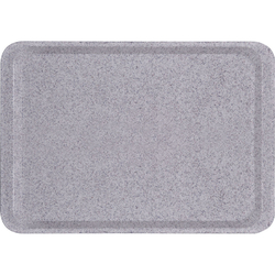 Polyestertablett 530x370 mm, Farbe Granit
