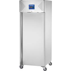 Stalgast Edelstahl Kühlschrank mit Rädern, Serie Starline, GN 2/1