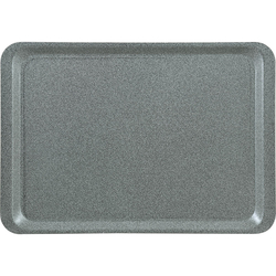 Tablett, laminiert, Farbe Anthrazit, 530x370 mm (BxT)