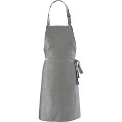 Nino Cucino Latzschürze, Mischgewebe, grau, L. 92 cm