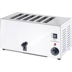 Toaster, für sechs Toasts, Abmessung 430 x 225 x 215 mm (BxTxH)