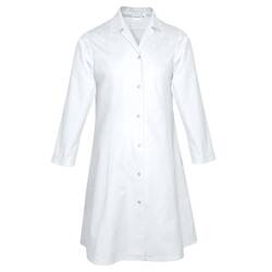 Nino Cucino Damen-Kochjacke langarm, weiß, Größe L