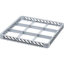 Stalgast Aufsatzrand für Spülkorb 500x500 mm, 9 Fächer