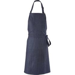 Nino Cucino Latzschürze, Mischgewebe, navy-blau, L. 92 cm